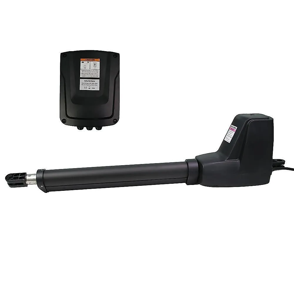 400KG Single Swing Auto Motor Remote Gate Opener with 10W Mono Backup Solar