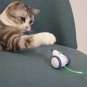 Enchanting PETLIBRO LED Wonderland: Captivating Indoor Cat Adventure - USB Rechargeable Smart Toy with Auto On/Off, Electric Mouse Magic & Irresistible Kitten Playtime!