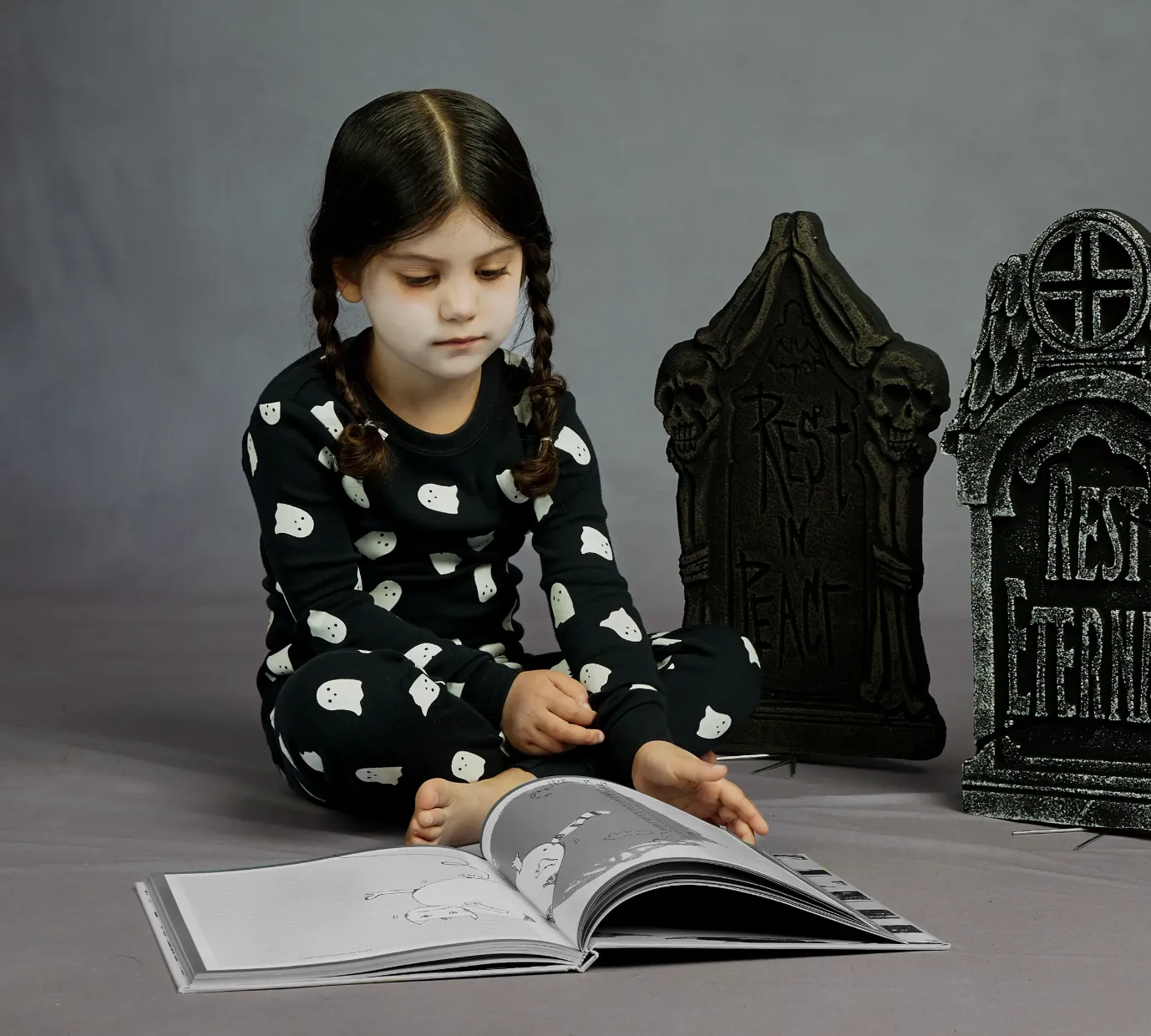 Ghost Pajamas GLOW IN THE DARK