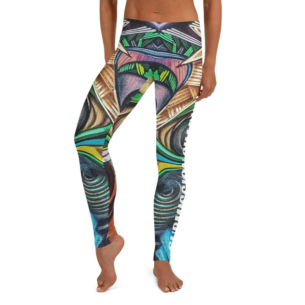 Hidden Eyes ~ Full Guard Leggings