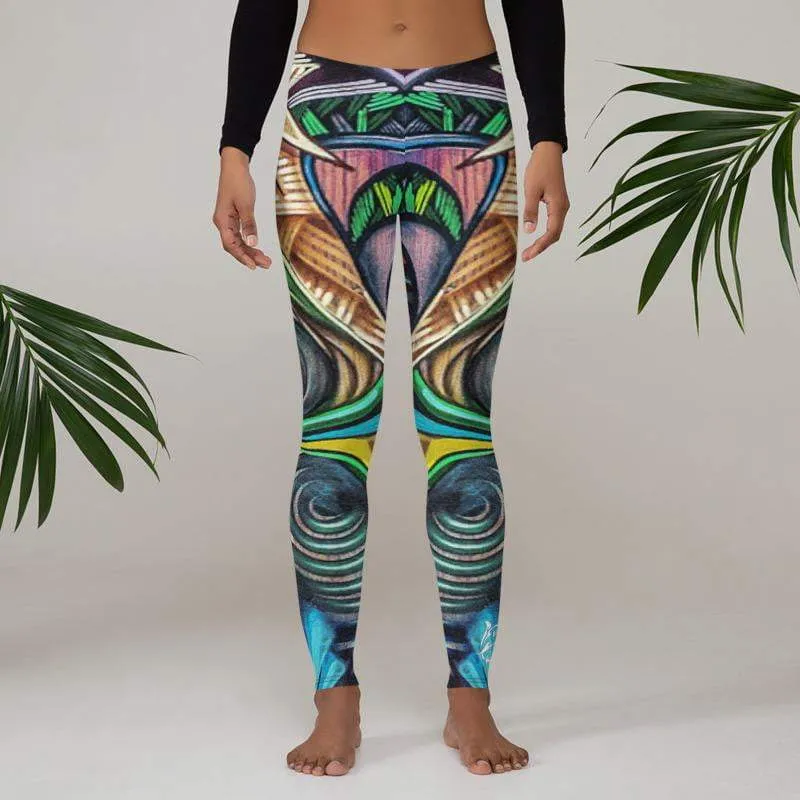 Hidden Eyes ~ Full Guard Leggings
