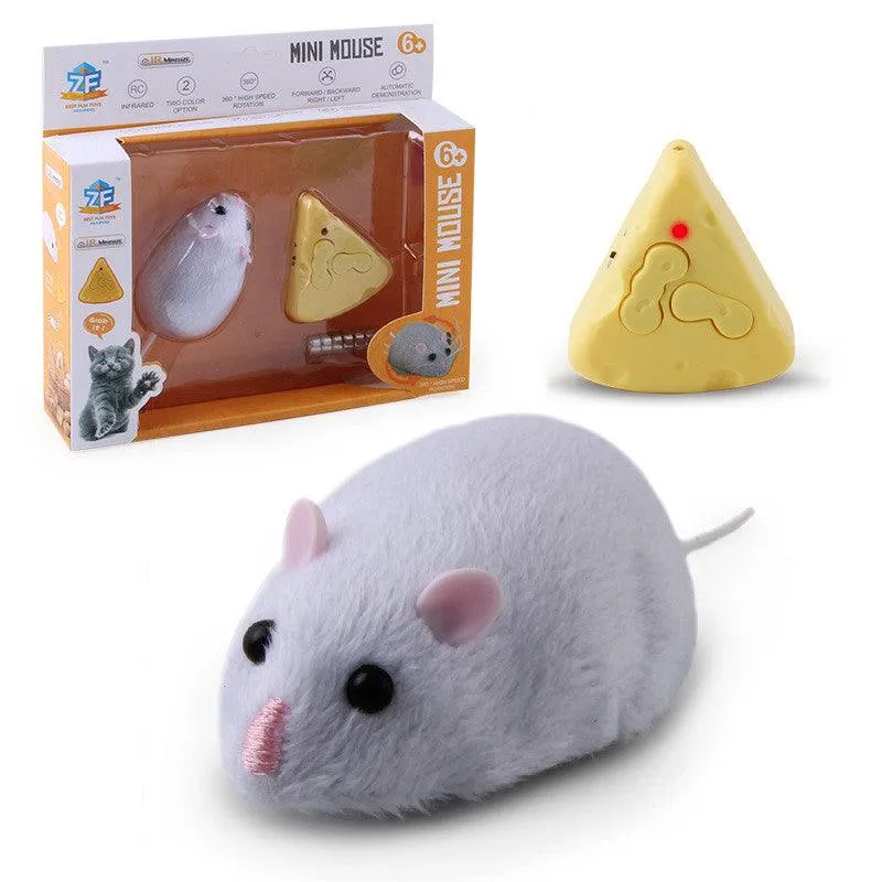 Infrared Remote Control Electric Mouse Cat Toy Simulation Model