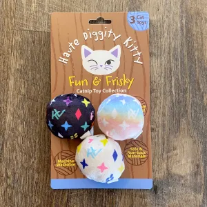 KV Balls (Monogram) Catnip Toys