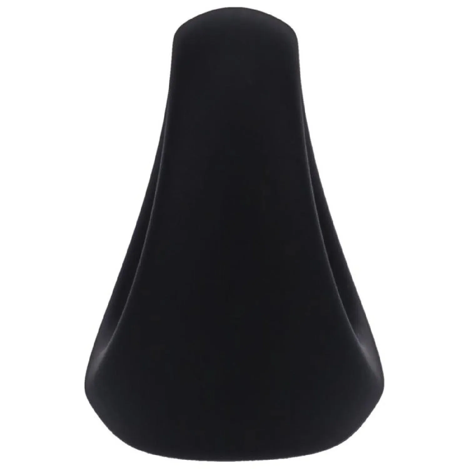 Stirrup Silicone Cock Ring Onyx