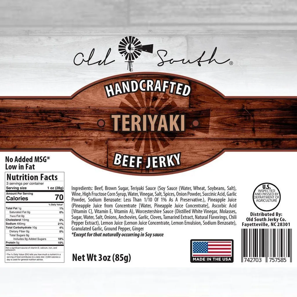 Teriyaki - Beef Jerky